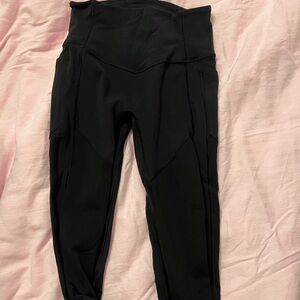 Black High-Waisted Leggings